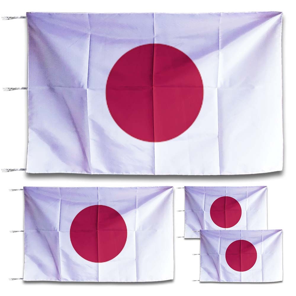 Jual Bendera Negara Jepang Japan Japanese Warna Cerah Tahan Pudar