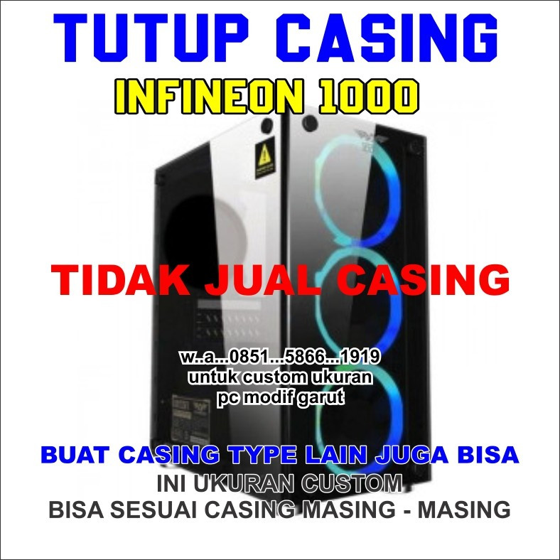 Jual SIDE PANEL CASING PC INFINEON 1000 HANYA TUTUPNYA SAJA | Shopee ...