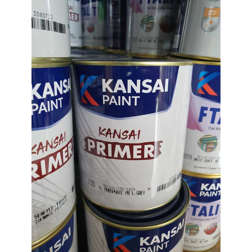 Jual Kansai Meni Primer Abu Abu Grey Kg Kg Cat Dasar Besi Minyak