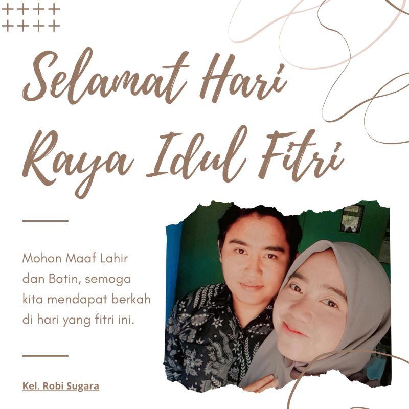 Jual Kartu Ucapan Stiker Ucapan Hari Raya Idul Fitri Shopee Indonesia