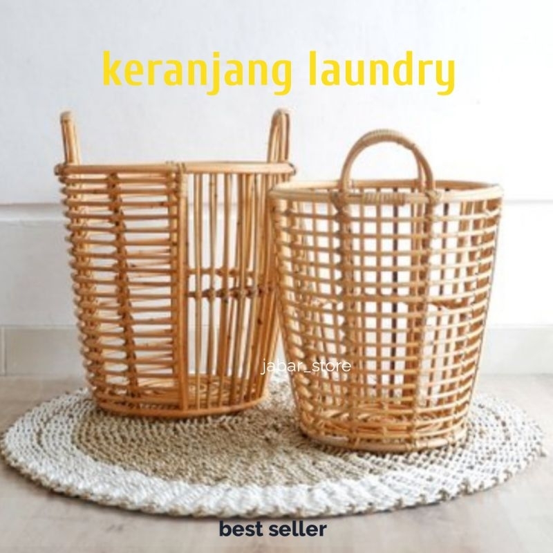 Jual KERANJANG LAUNDRY/KERANJANG SERBAGUNA/KERANJANG AESTETIC | Shopee ...