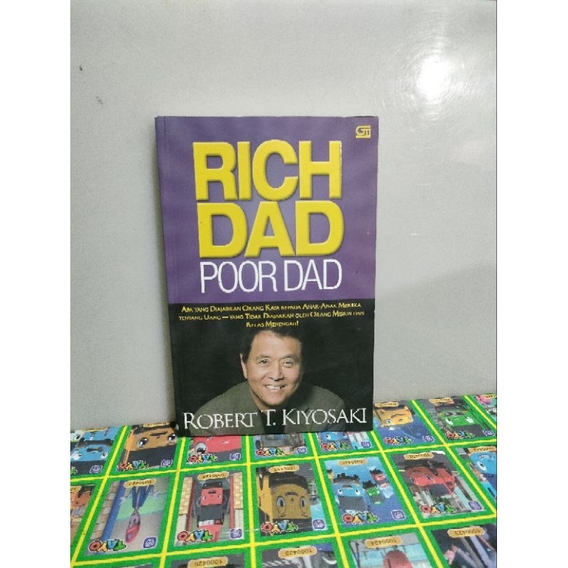 Jual Buku Original Rich Dad Poor Dad Oleh Robert Kiyosaki Shopee