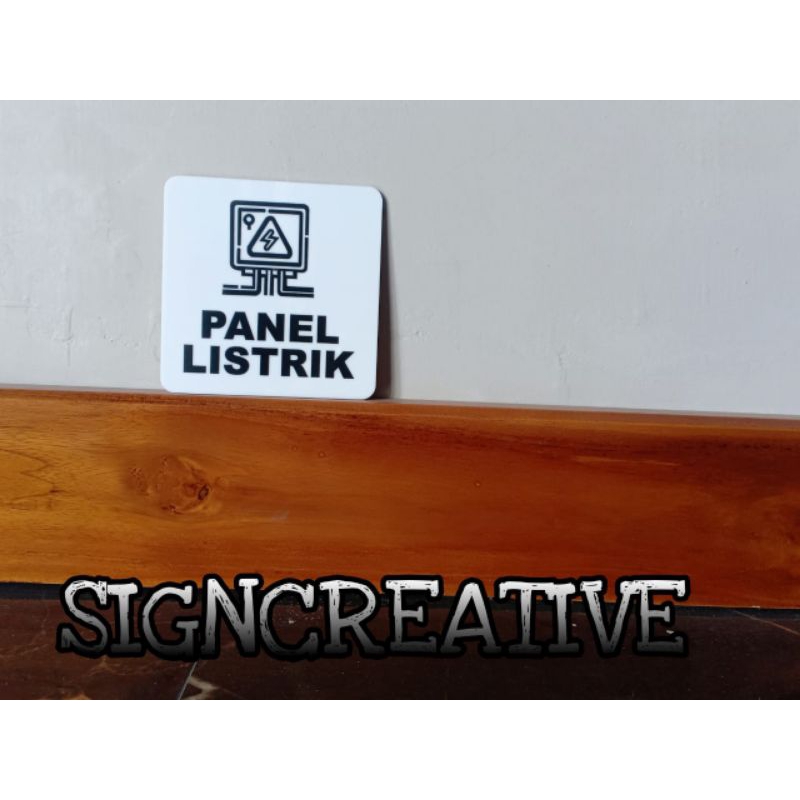 Jual Sign Label Tanda Ruangan panel Listrik | Shopee Indonesia