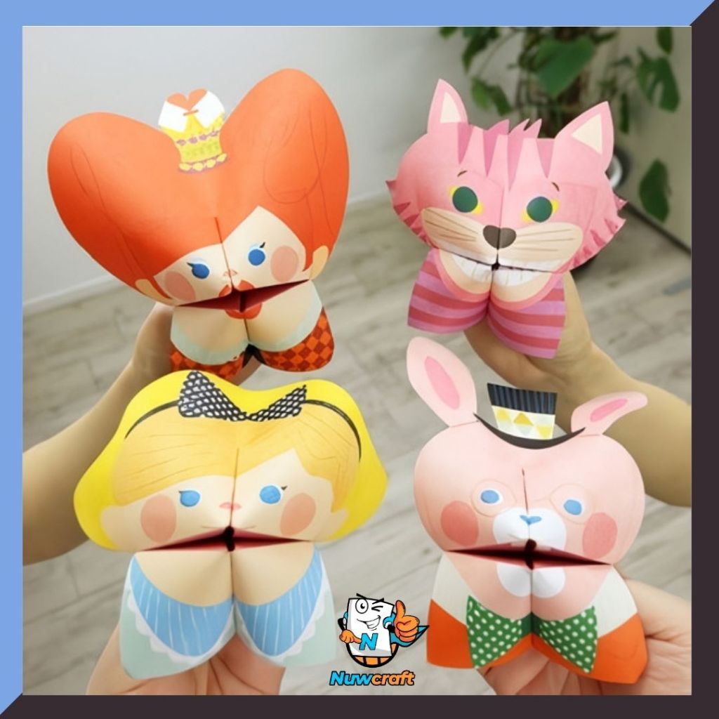 Jual Paper Fortune Teller Puppet (Alice's Adventures in Wonderland