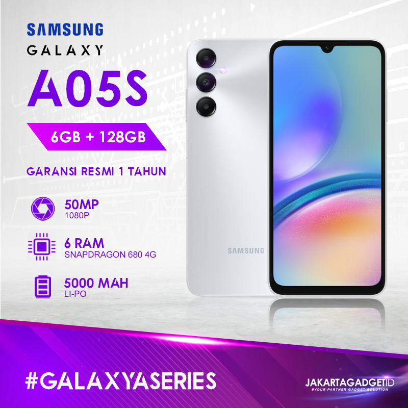 Jual Samsung Galaxy A05s 6gb 128gb Garansi Resmi Samsung 1 Tahun Shopee Indonesia