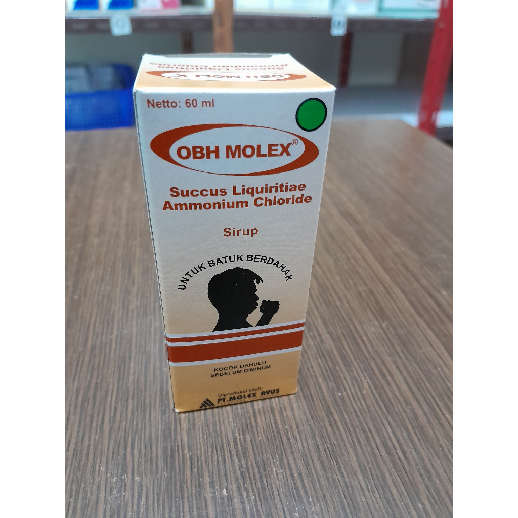 Jual OBH Molex Sirup 60 ml - Obat Batuk Berdahak | Shopee Indonesia