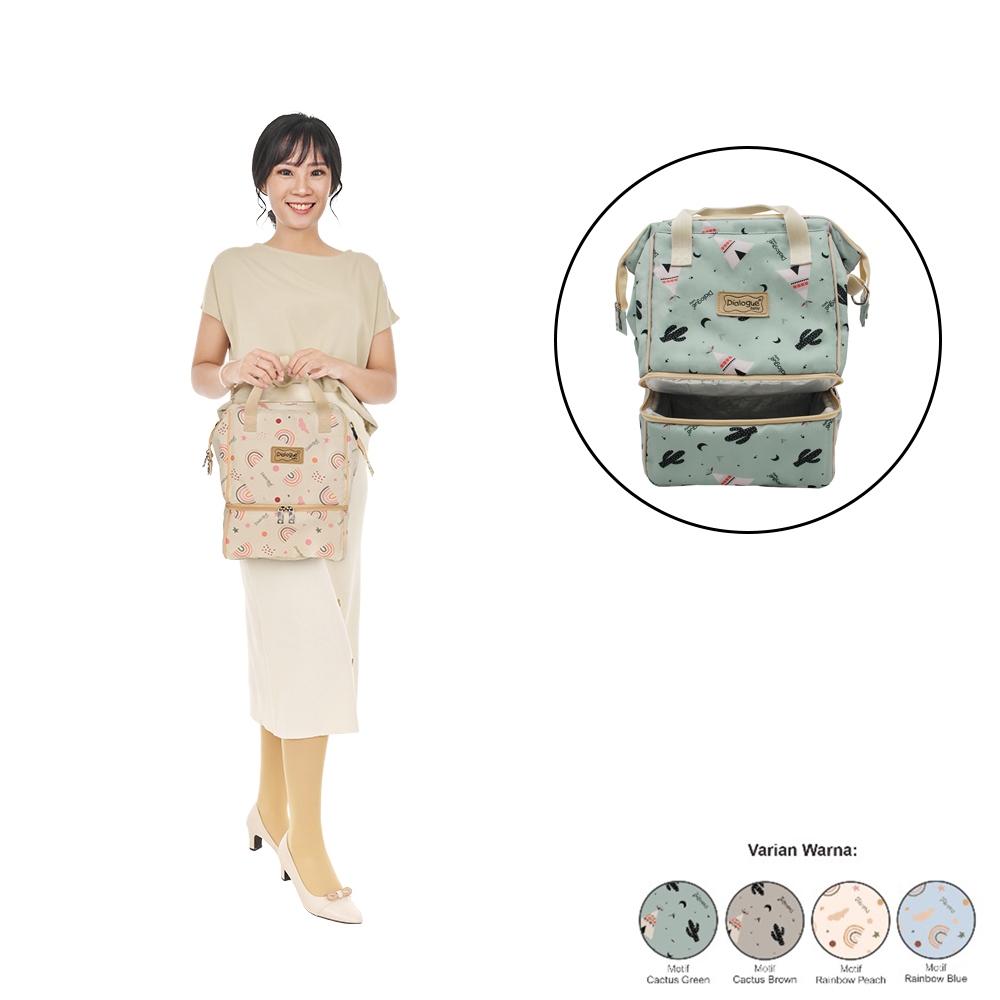 Jual Dialogue Baby Cooler Bag Double Container Heaven Series DGC1018