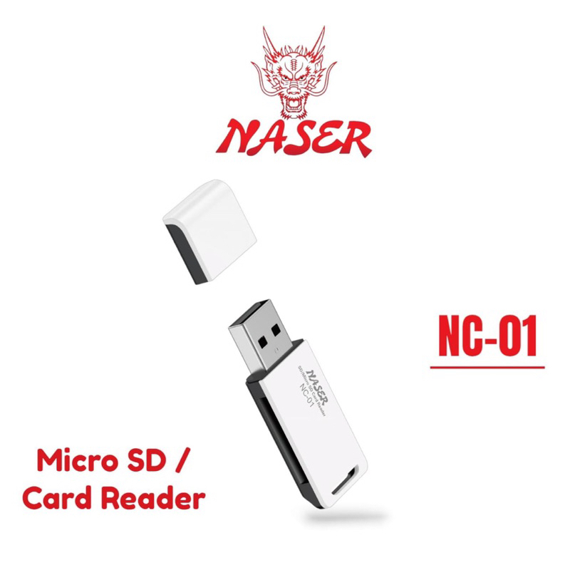 Jual NASER CARD READER NC-01 / SD/Micro SD Card Reader / Card Reader ...