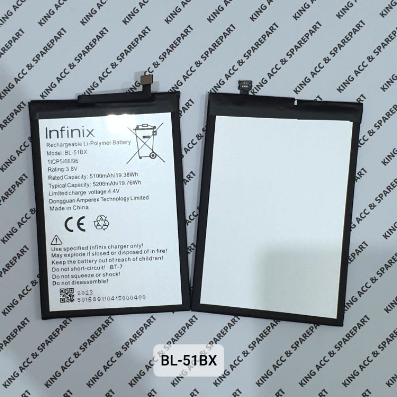 Jual BATERAI BATRE BATERE BATTERY INFINIX NOTE 8 HOT 11 X662 X692 BL ...