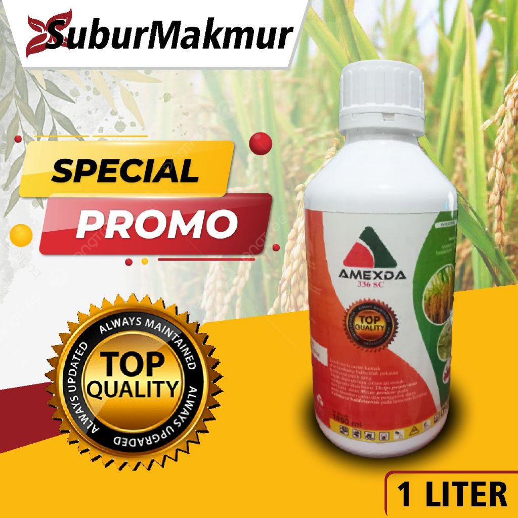 Jual INSEKTISIDA AMEXDA 336SC 1Liter B.A ABAMECTIN 36g/l/IMIDAKLOPRID ...
