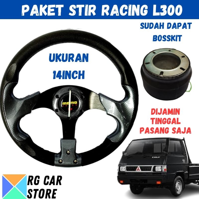 Jual Paket Stir Racing L300 Model Racing Ukuran 13inch Dan 14inch ...
