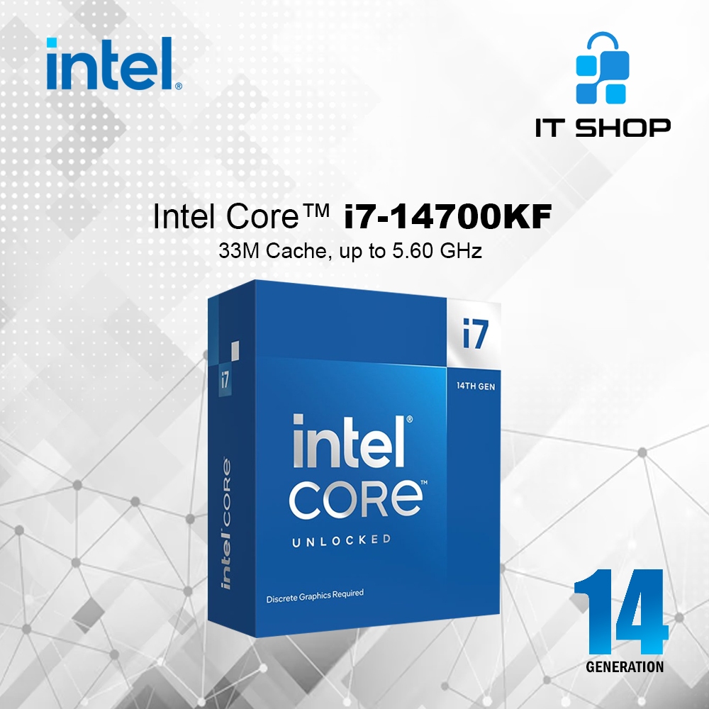 Jual Intel Processor Core I7 14700KF - LGA1700 - Intel Gen14 Garansi ...