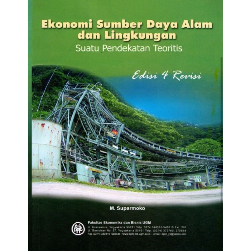 Jual EKONOMI SUMBER DAYA ALAM Dan LINGKUNGAN Ed 4 REVISI By M ...