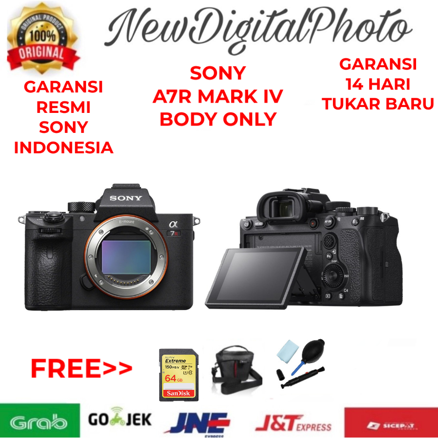 Sony A7r Iva Sony A7riv Harga Sony A7R IVA Body Sony Alpha A7RIV A Sony A7R  Iv A A7RIVA GARANSIRESMI