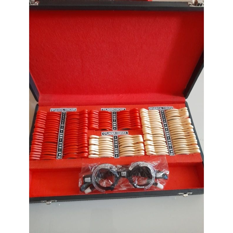 Jual Trial lens Set 10 cyl 2 Free Trial Frame / Bingkai / Alat Periksa ...