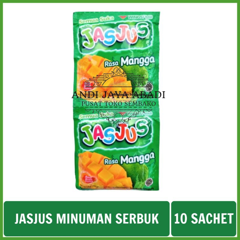 Jual Jasjus Jas Jus All Varian Aneka Rasa Jambu Jeruk Mangga Sirsak Minuman Buah Serbuk Instan 1712