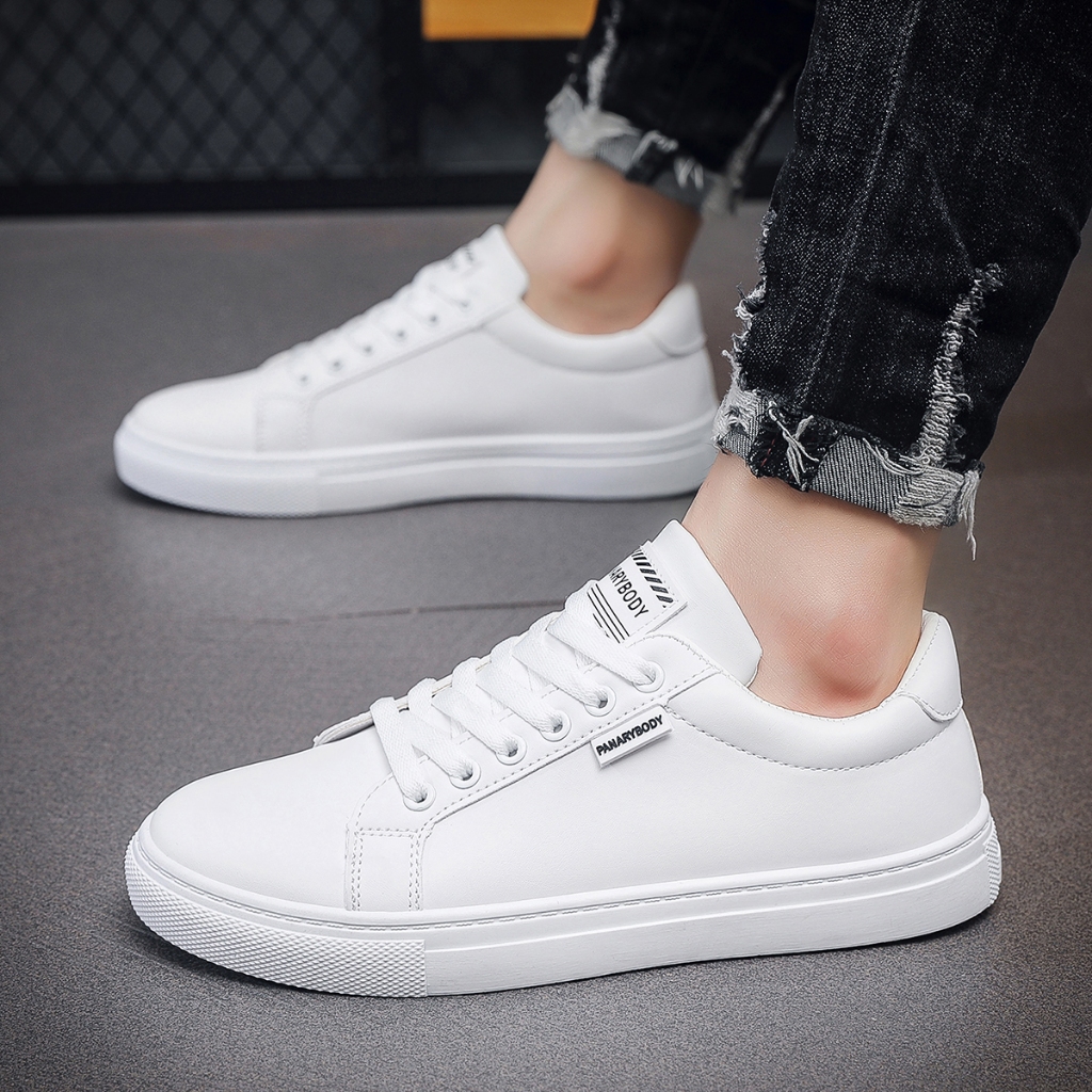 Jual Panarybody Sepatu Bertali Cowok Sneakers Pria Awet Simple Nyaman ...