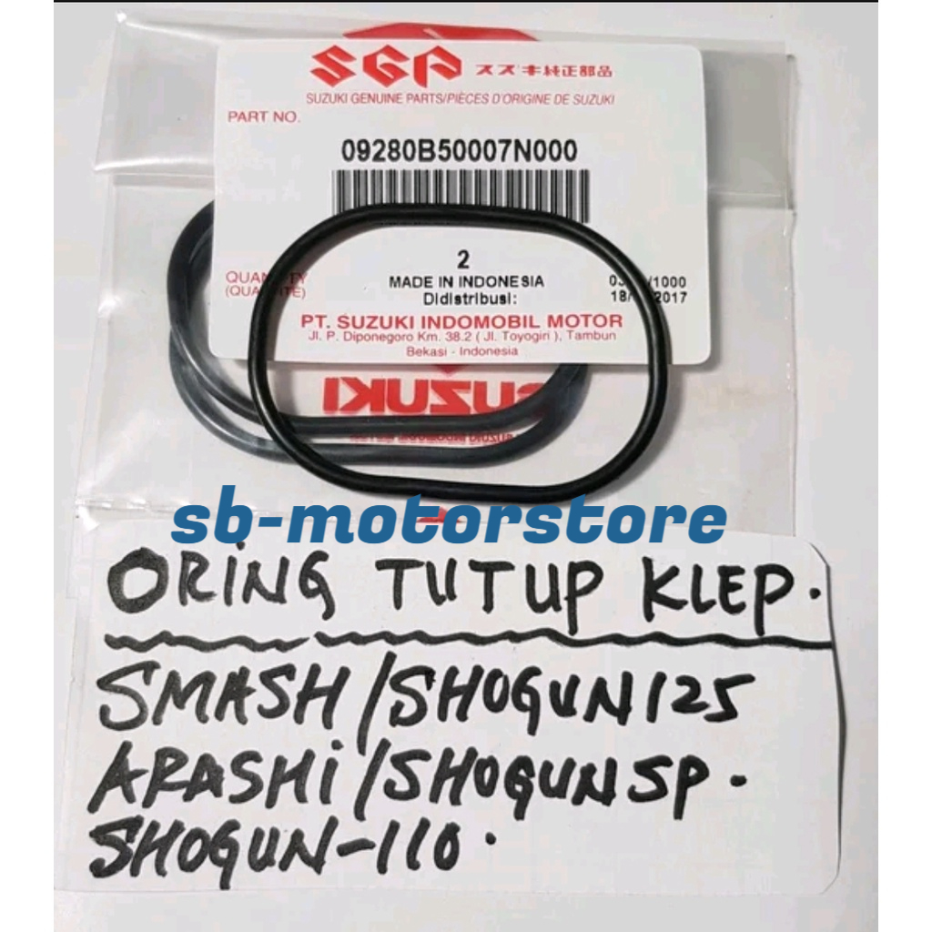 Jual Seal Oring Tutup Klep Arashi Smash Smash New Shogun Shogun