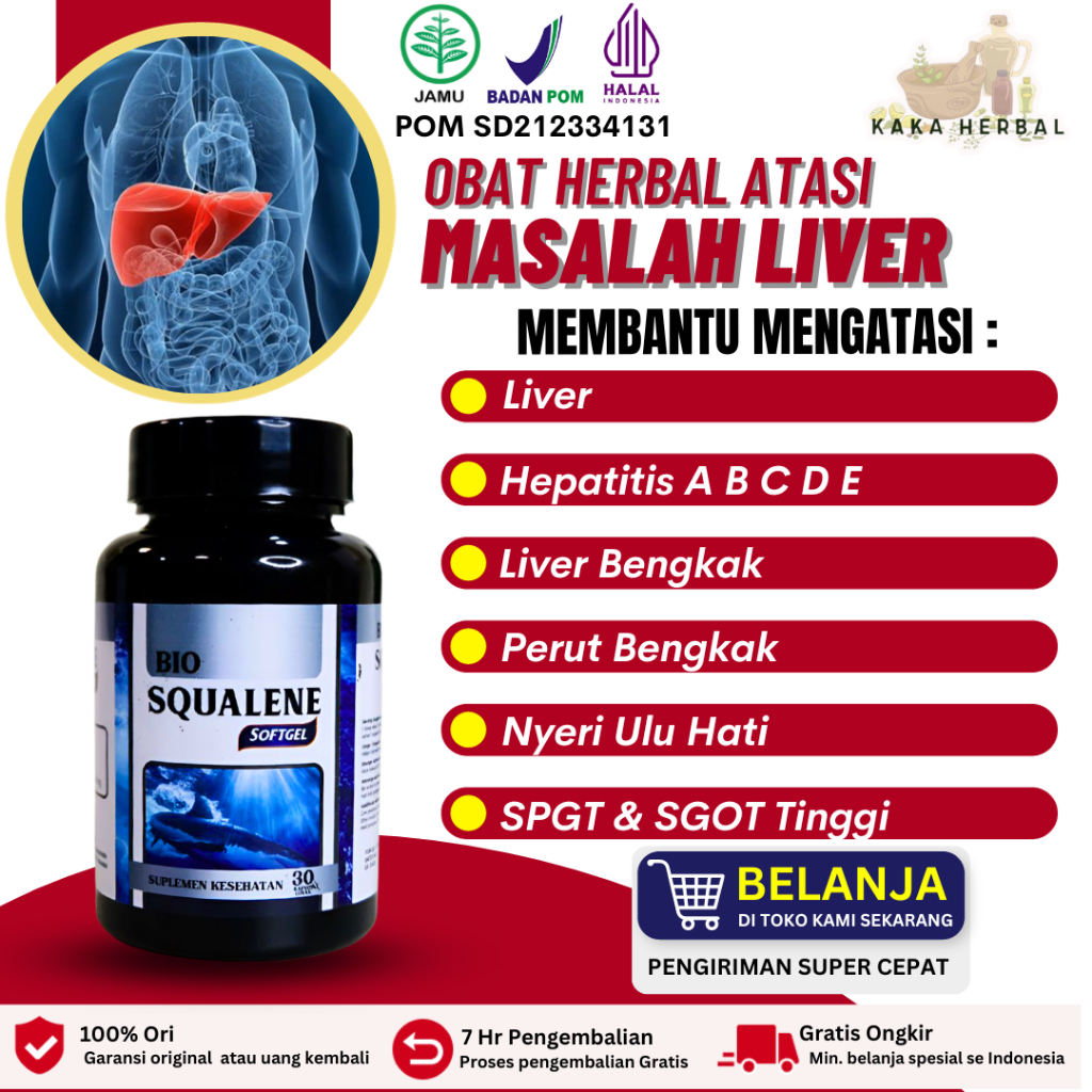 Jual Obat Liver Hepatitis A B C D E Herbal Liver Bengkak Perut Bengkak