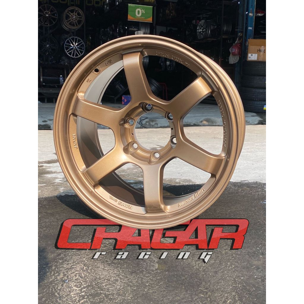 Jual PELEK MOBIL PAJERO FORTUNER HILUX RING 18 R18 TE37 BRONZE LUBANG 6 ...