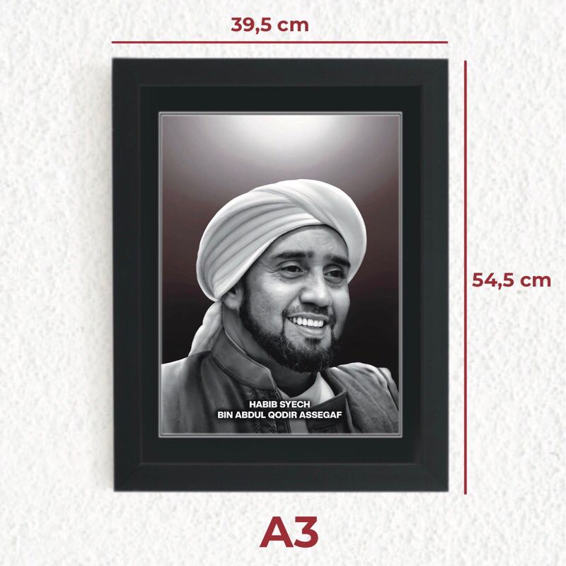 Jual FOTO POSTER HABIB LUTHFI BIN YAHYA | WAN SEHAN | HABIB SYECH