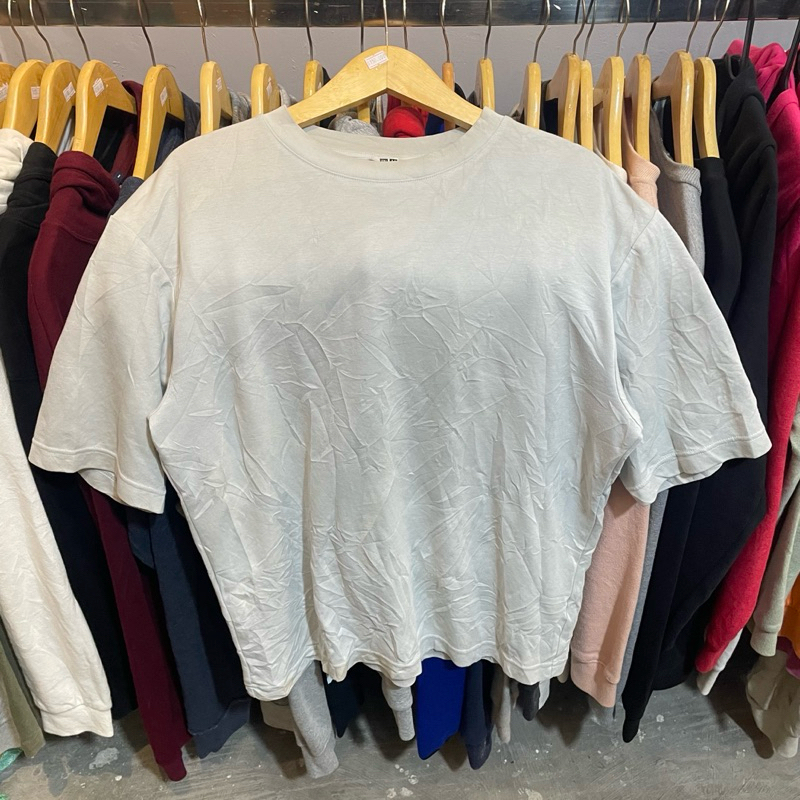 Uniqlo T-shirt Donna Airism Scollo a Scoop Manica Corta 4 Colori 46449