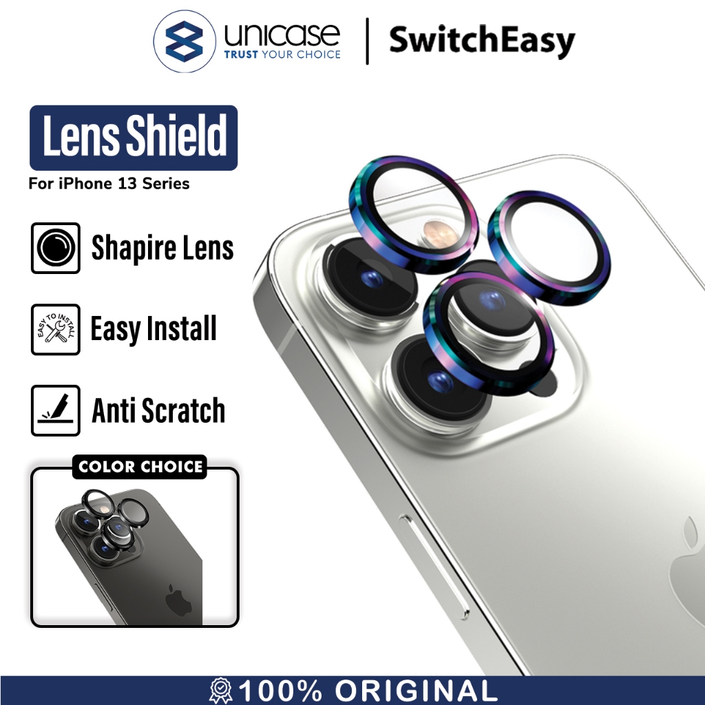Jual Camera Lens iPhone 13 Pro Max Mini SwitchEasy LenShield S Sapphire