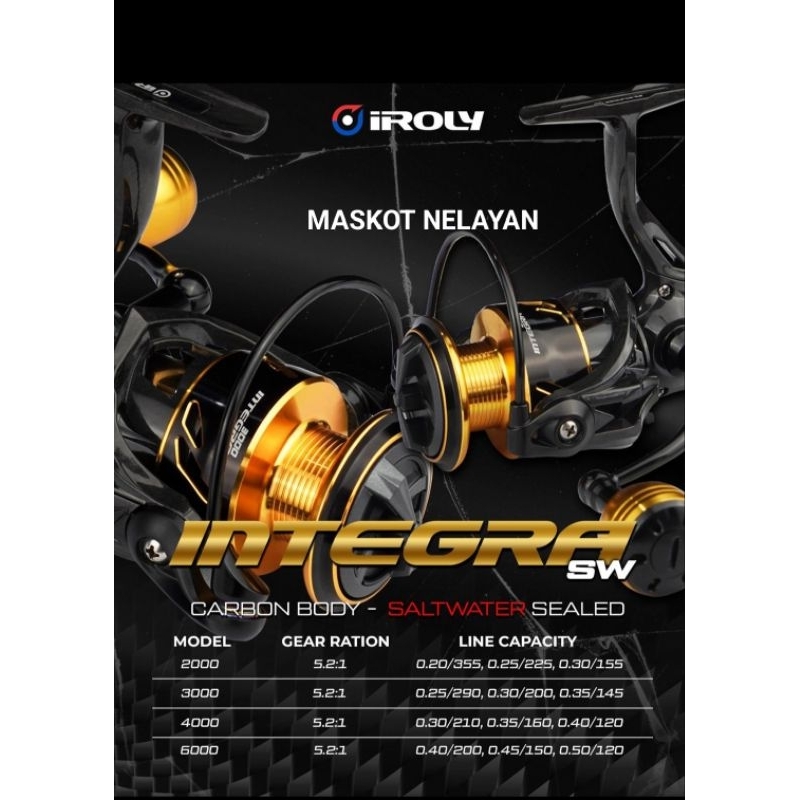 Jual REEL IROLY INTEGRA SW | Shopee Indonesia