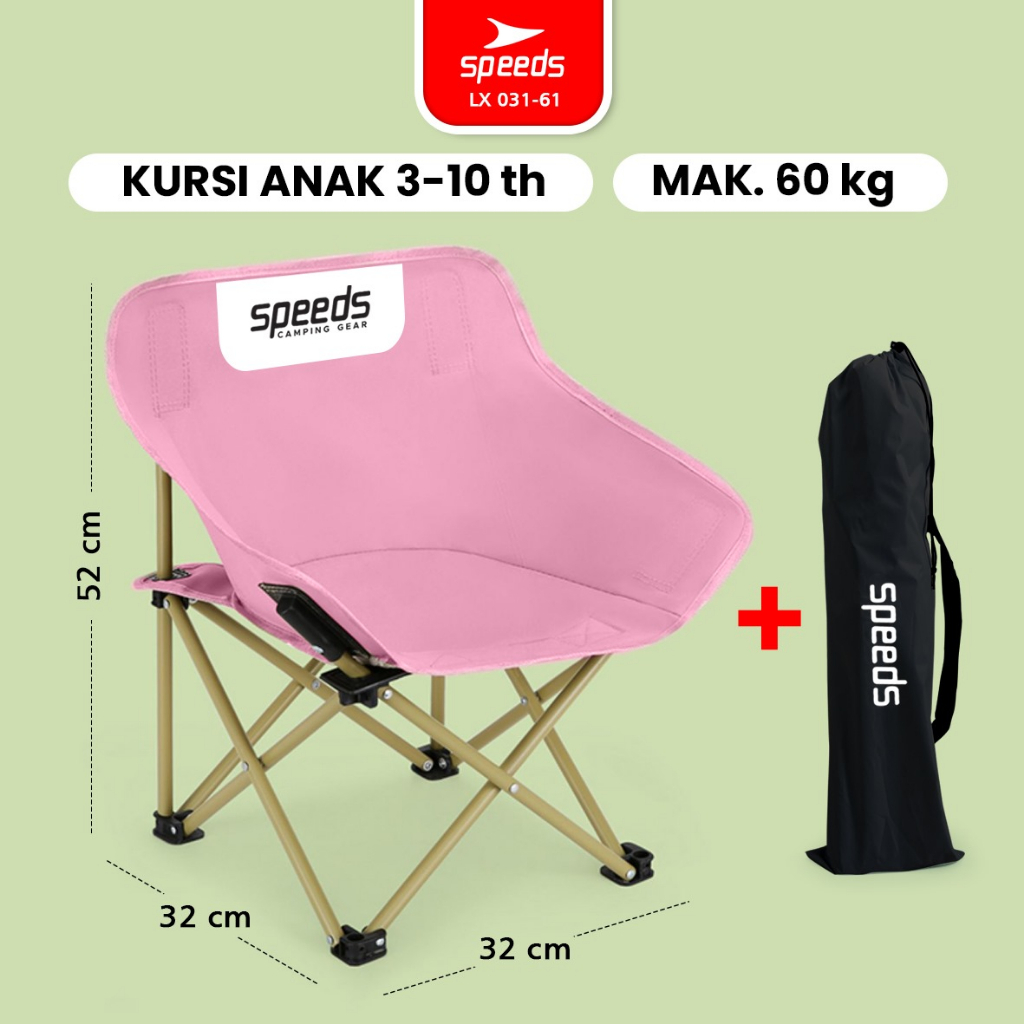 Jual Speeds Kursi Lipat Camping Kursi Lipat Outdoor Kursi Gunung Kursi Sauna Bangku Portable