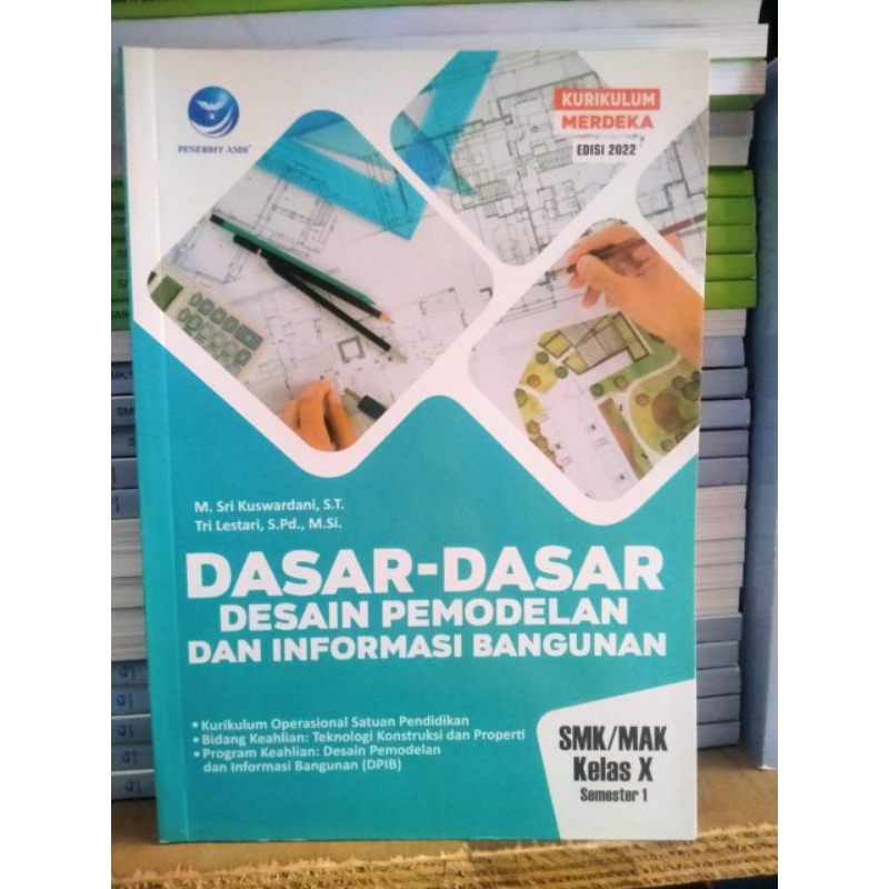 Jual Buku Dasar-dasar Desain Pemodelan Dan Informasi Bangunan SMK Kelas ...