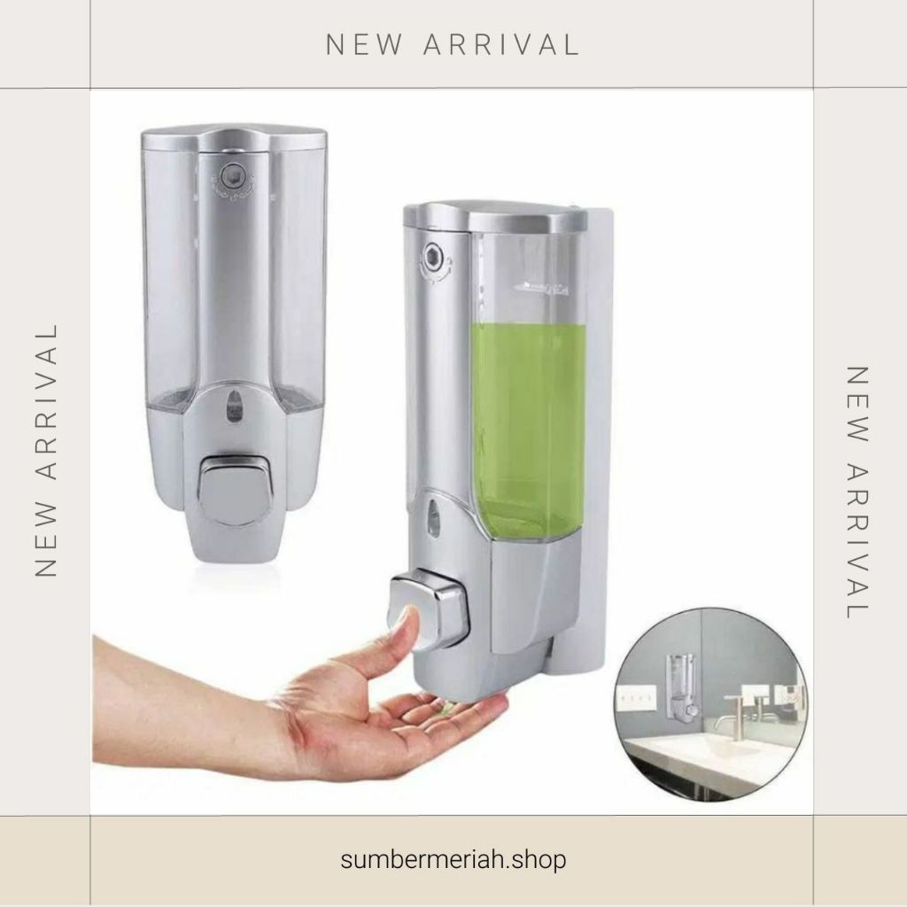 Jual New Product Dispenser Sabun Manual Tabung Hand Soap Single