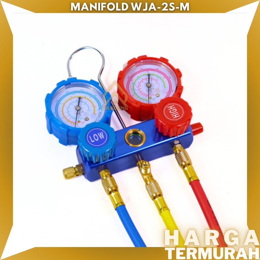 Jual MANIFOLD DOUBLE TEKANAN TINGGGI R32 & R410 PREMIUM CLASS ...