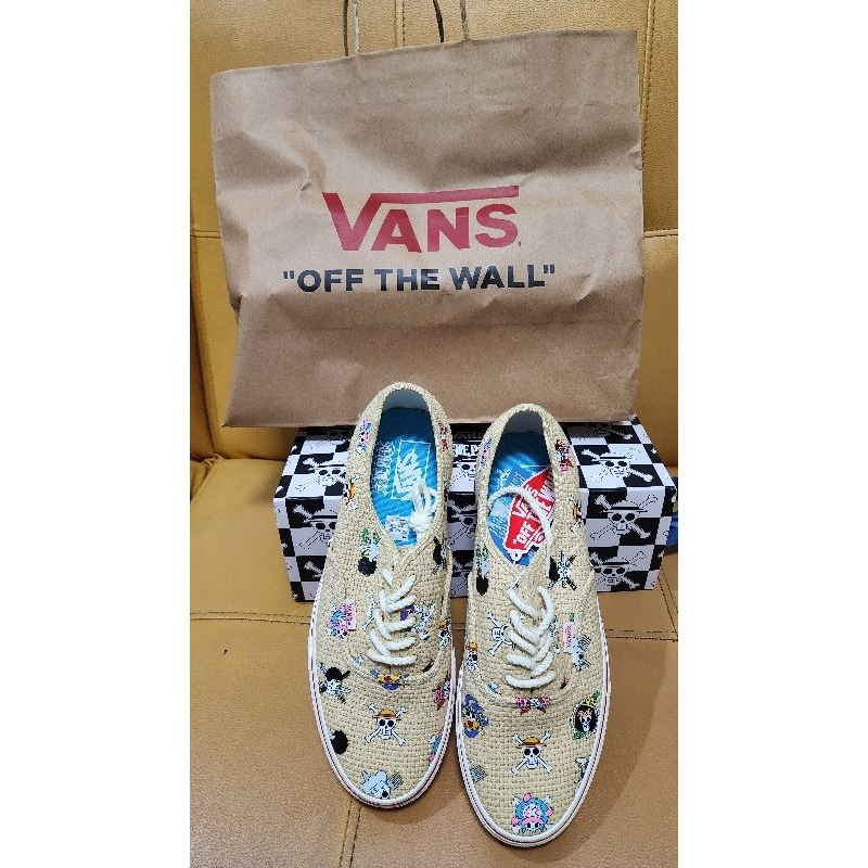 Jual VANS One Piece LIMITED EDITION STRAW HAT Shopee Indonesia