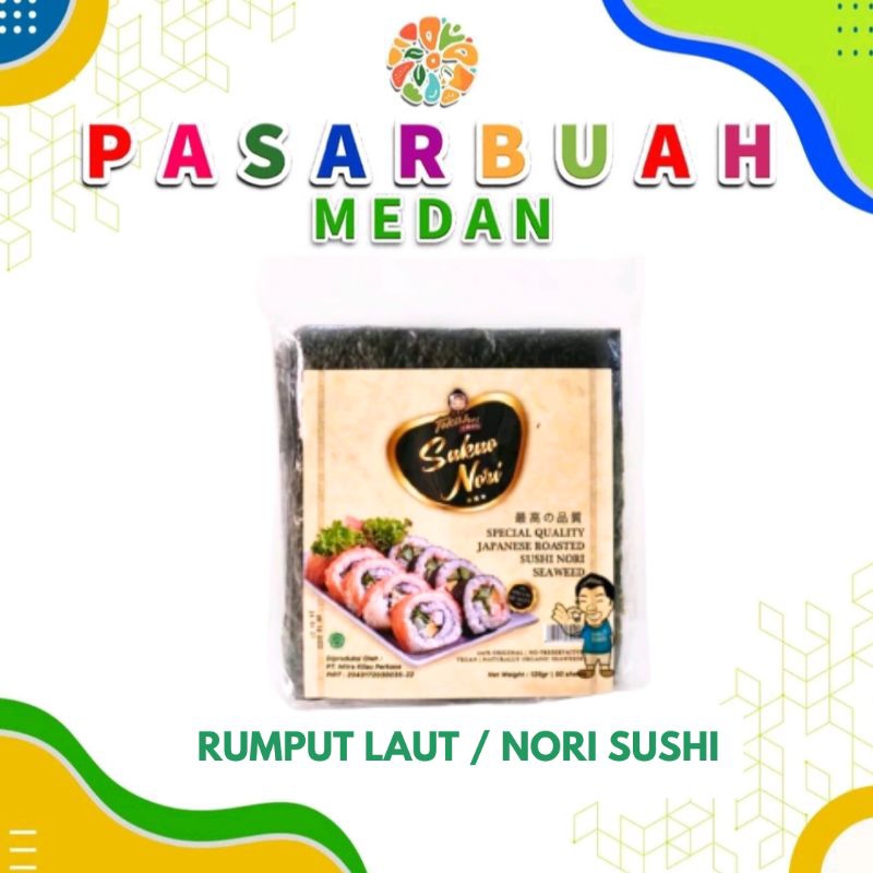 Jual Distributor Nori Sushi Nori 25gr (10lbr) PASAR BUAH MEDAN Shopee Indonesia