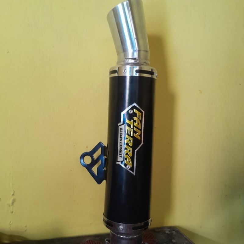 Jual SLINCER KNALPOT RACING FANTERA BLACK SERIES INLET 38MM DAN 50MM ...