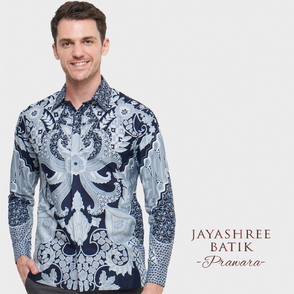 Jual Jayashree Batik Regfit Prawara Kemeja Batik Pria Lengan Panjang ...