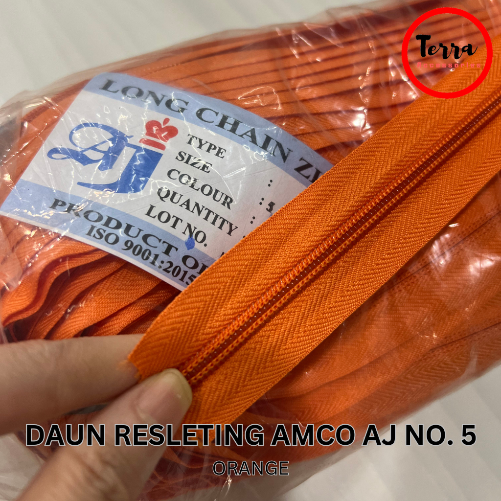 Jual Dijual Per Meter Daun Resleting Reseleting Zipper Nomor Aj