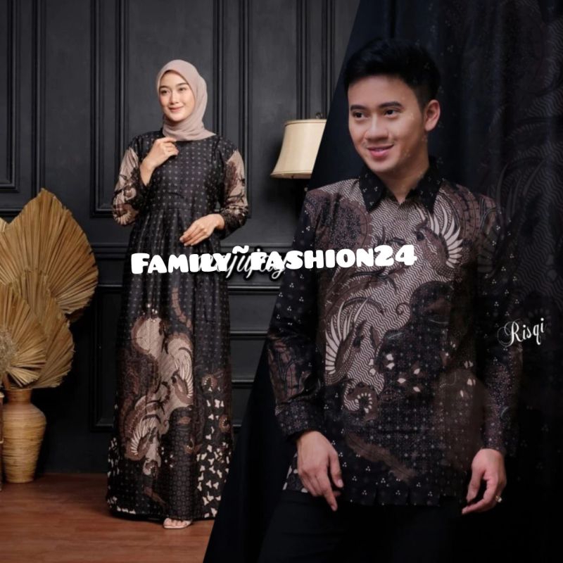 Jual Batik Couple Kekinian Baju Batik Couple Kemeja Panjang Gamis