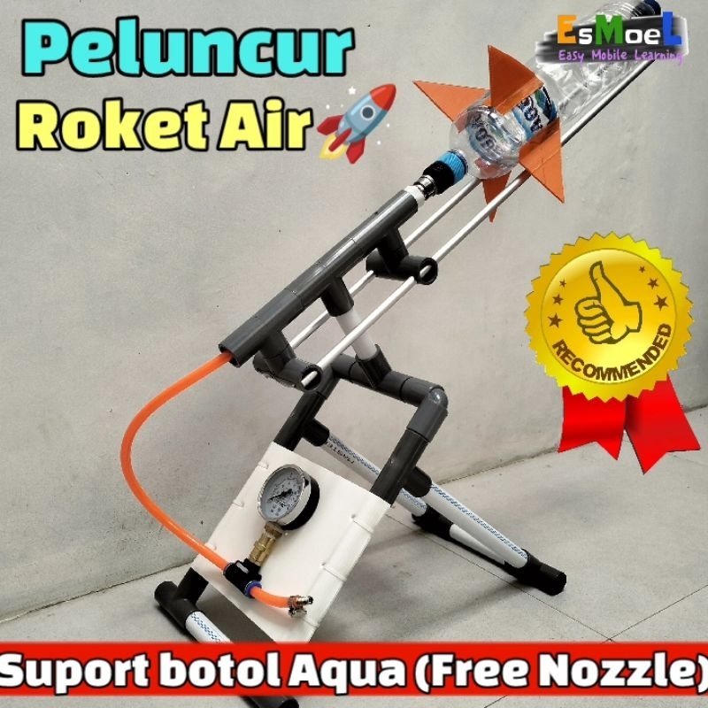 Jual Peluncur Roket Air Suport Botol Aqua ( Free Nozzle) | Shopee Indonesia