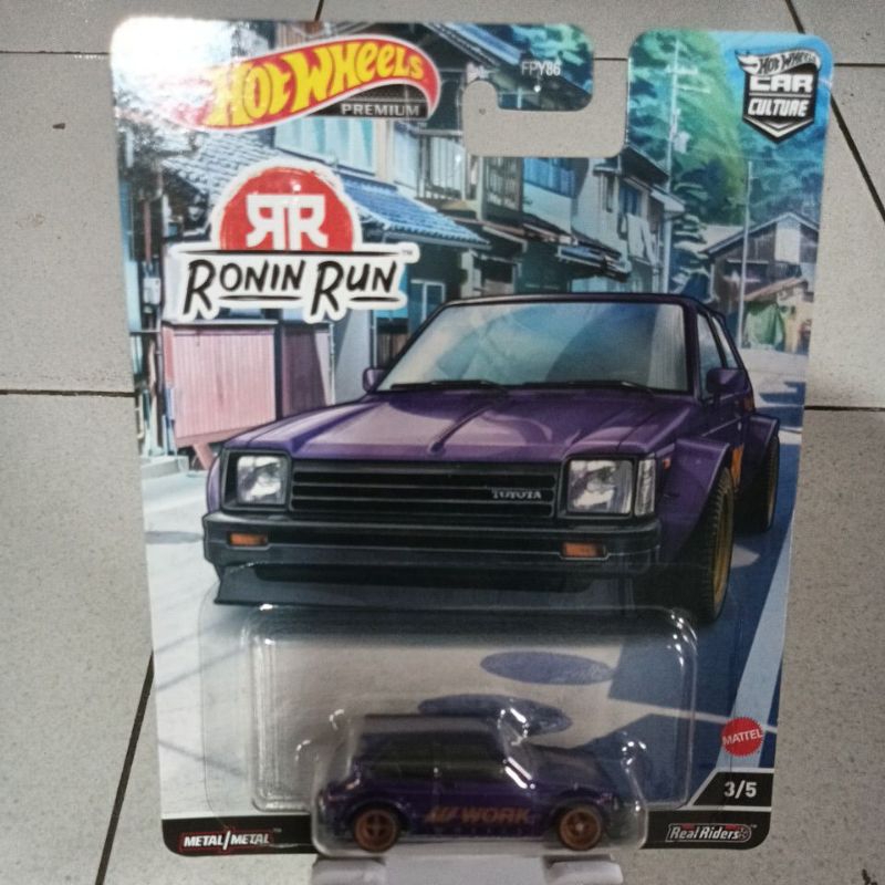 Jual Mobil Hotwheels Premium 81 Toyota Starlet Kp61 Hw Ronin Run Hot