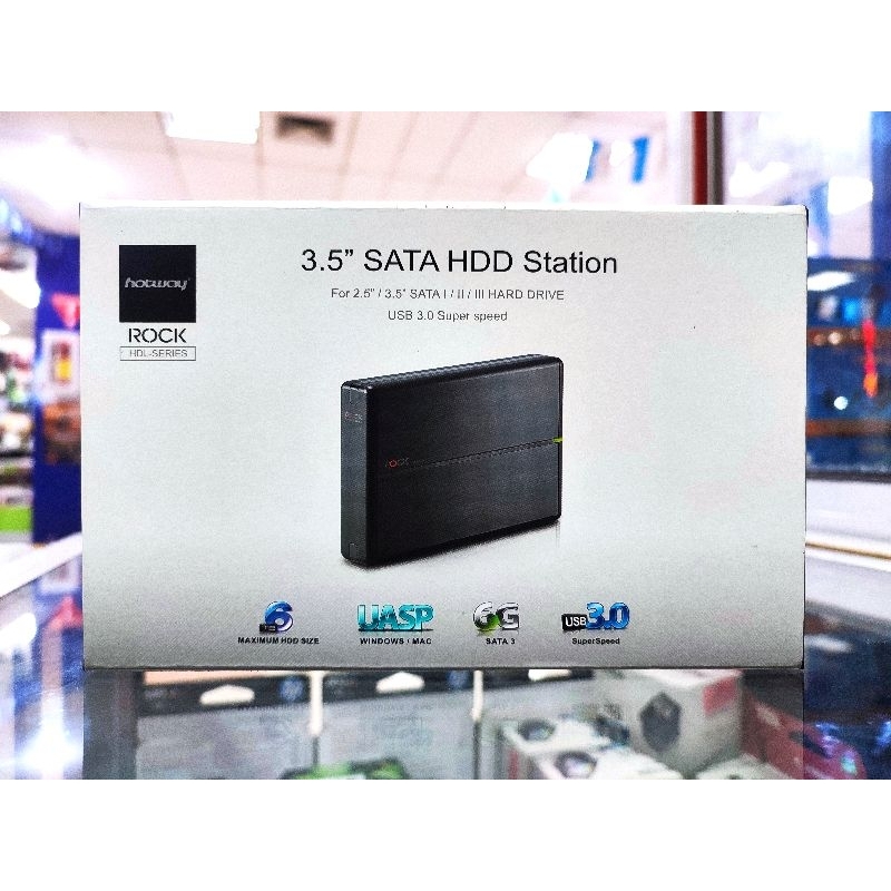 Jual Hard Disk HDD External Casing ROCK 3,5" Hardisk CPU / Hard disk PC