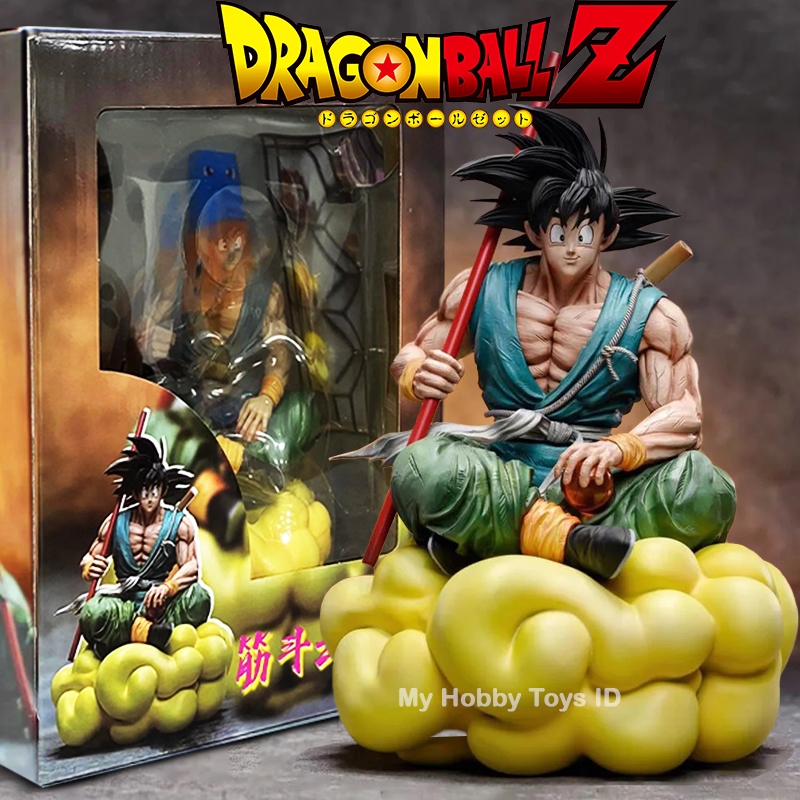 Figurine Banpresto Dragon Ball – Son Goku Sur Kintoun (Nuage Magique) – Bleu – Neuf