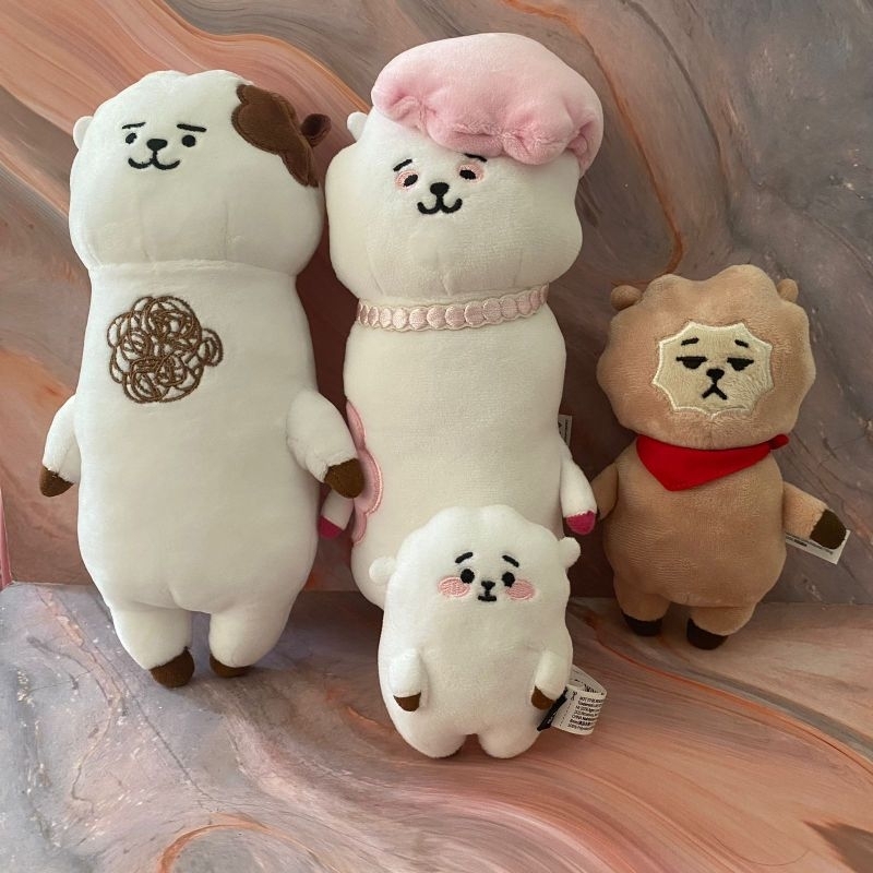 Jual BT21 RK Keyring RJ Universe Family doll plush official | Shopee ...