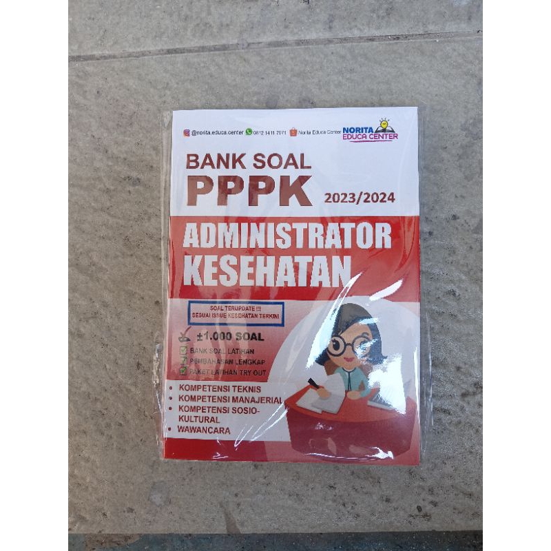 Jual Buku Terbaru Bank Soal PPPK Administrator Kesehatan 2023/2024 ...