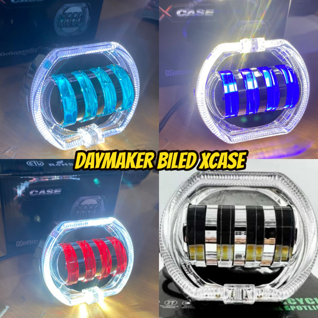 Jual Lampu Tembak Led Daymaker Biled Shroud D Lensa Warna X Case