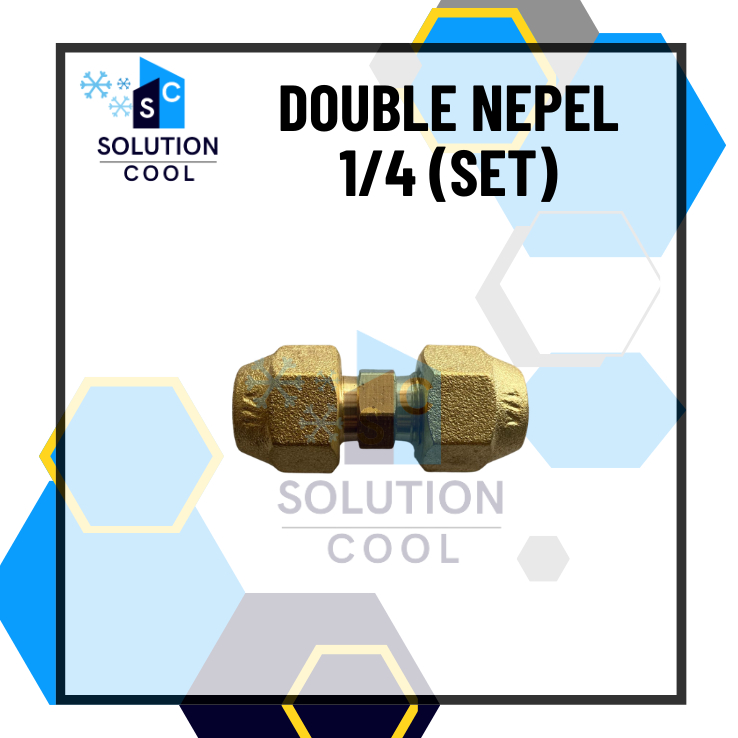 Jual Double Nepel 1/4 AC | Shopee Indonesia