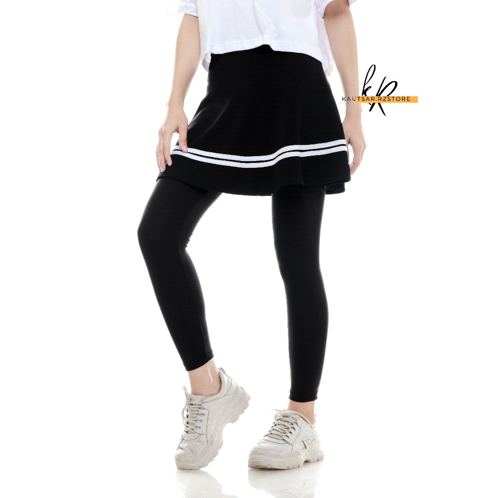 Jual Rok Legging Olahraga Senam Gym Zumba Muslimah | Shopee Indonesia