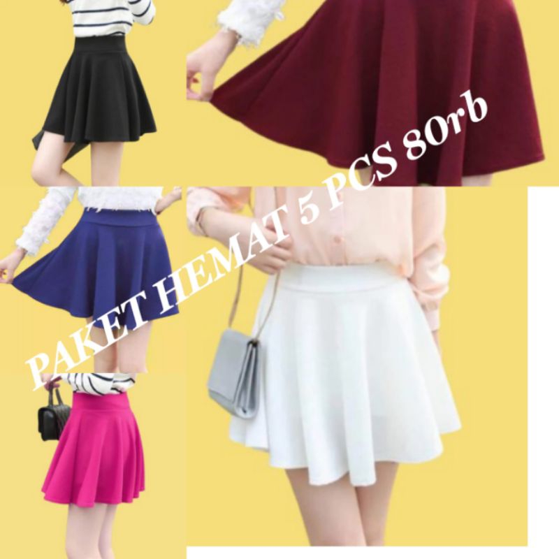 Jual ROK MINI SPORT PAKET HEMAT 2 PCS 35 RIBU//ROK SENAM JOGGING TENIS ...