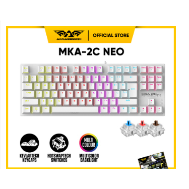 Jual Keyboard Gaming Mechanical Armaggeddon MKA-2C NEO Psychraven TKL ...