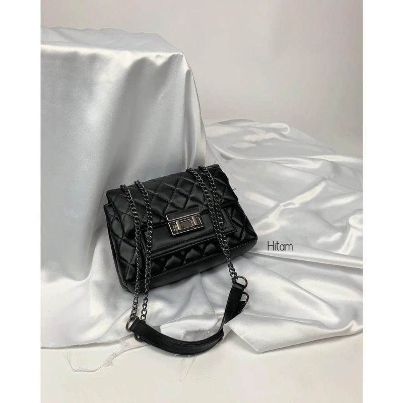 Jual RAYA SLING BAG TAS 4 RUANG PREMIUM LOOK LIKE IMPORT ELEGAN CANTIK ...